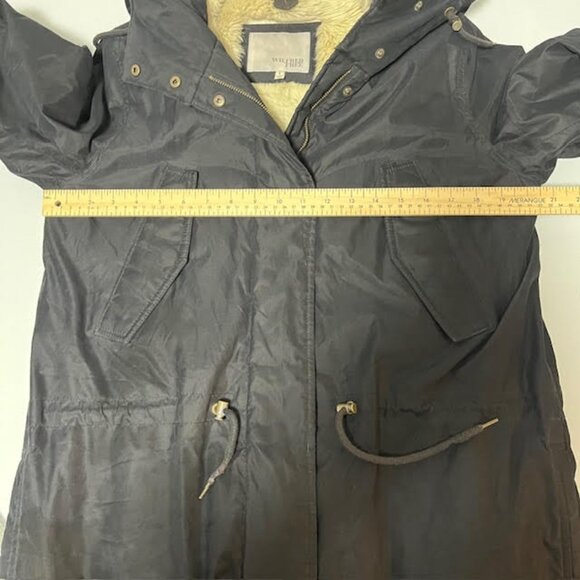 Aritzia Wilfred Free Faux Fur Lined Winter Parka Jacket Coat Small - Picture 12 of 15